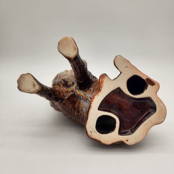 Sweet Ceramic Cocker Spaniel Needs A New Home! 8" Tall Perfect Condition Vintage - Picture 9 of 9